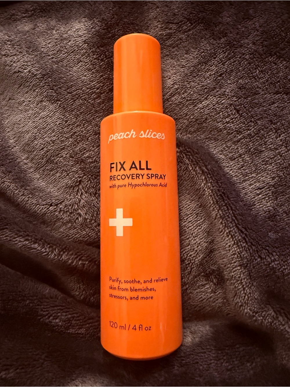 peach Slices Fix All Recovery Spray — Orange